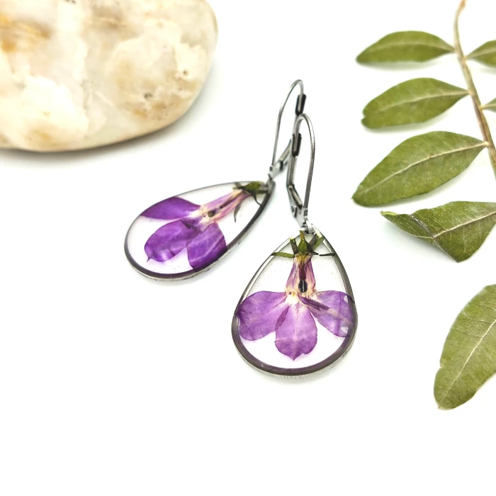 Náušnice - Lobelky