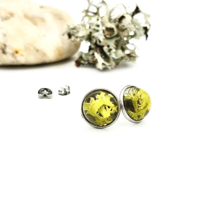 Náušnice - Lišajníčky 4