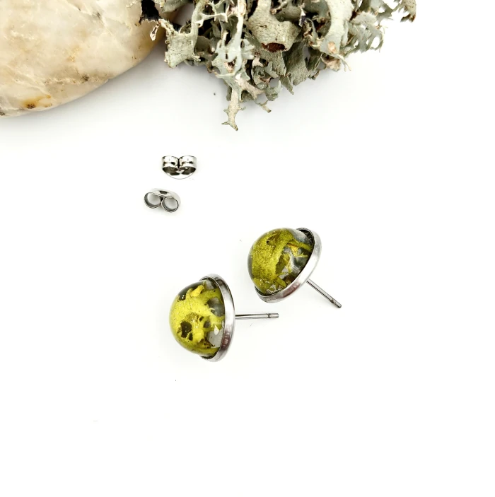 Náušnice - Lišajníčky 4