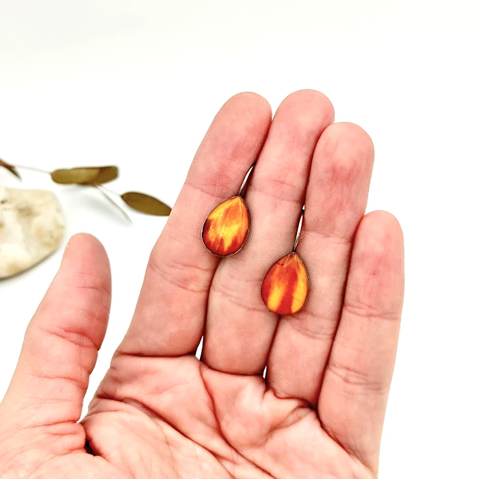 Náušnice - Aksamietnice