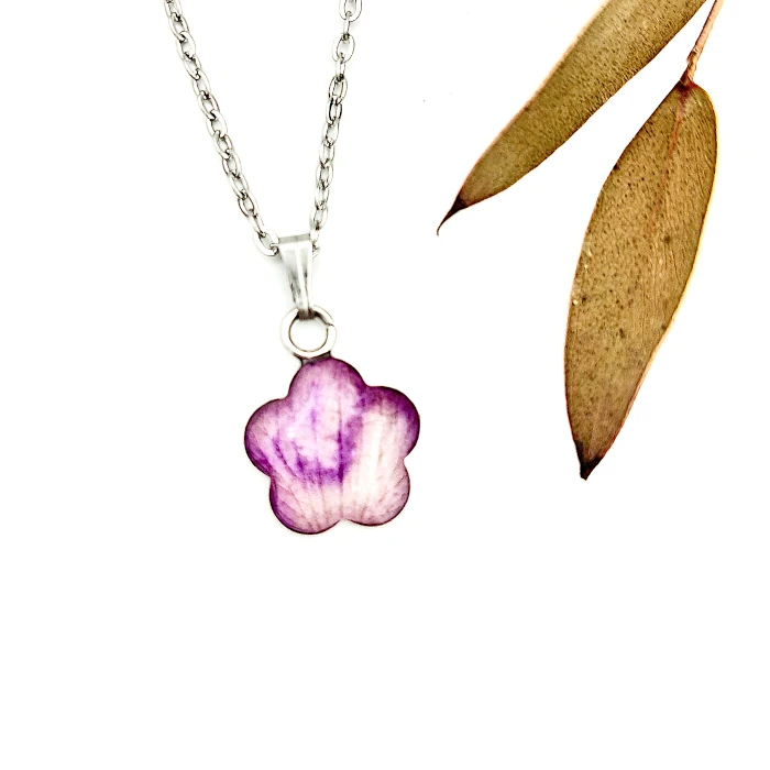 Náhrdelníky - Orchidea