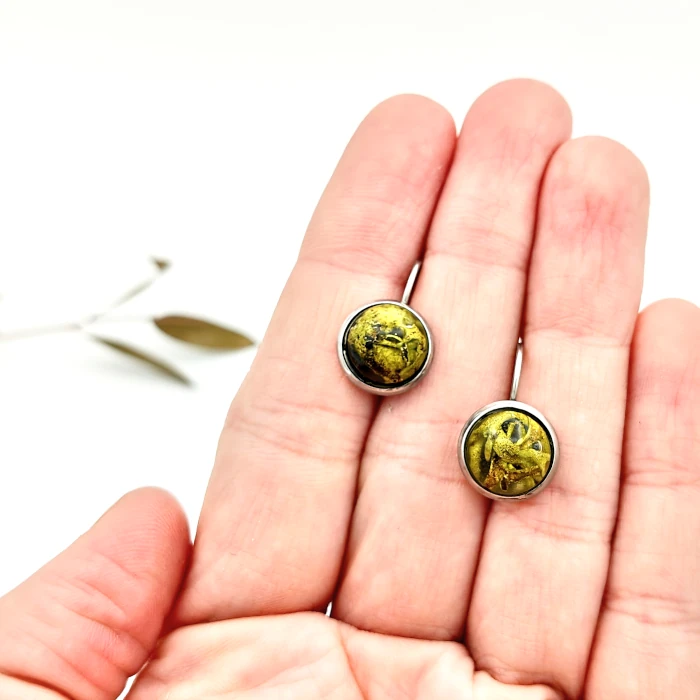 Náušnice - Lišajníčky 5