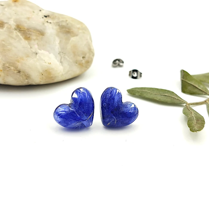 Náušnice - Malé srdiečka 2