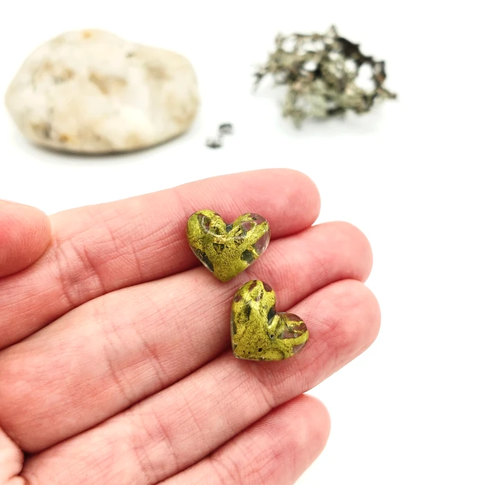 Náušnice - Malé srdiečka 2